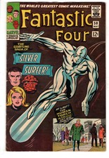 FANTASTIC FOUR #50 (1966) - GRADE 5.5 - 1ST APPEARANCE OF WYATT WINGFOOT!