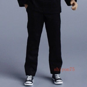 Pantalone uomo 1/12 casual gamba dritta per 6" Nota Figma Mez. Modellino - Foto 1 di 19