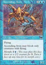 1x Ascending Aven - Foil MTG Onslaught NM Magic Foil