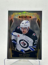 2022-23 UPPER DECK STATURE PARALLEL ROOKIE #156 JETS JEFF MALOTT /22 SP