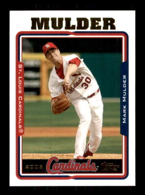 2005 Baseball Topps U&H Mark Mulder St. Louis Cardinals #UH84 - Image 1 of 2