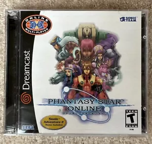 Phantasy Star Online Sega Dreamcast NTSC US with Sonic Demo PSO - Picture 1 of 6
