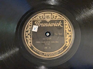 Fred Elizalde Music Brunswick UK 150 Sugar / Again Jazz 78 EE- - Imagen 1 de 4