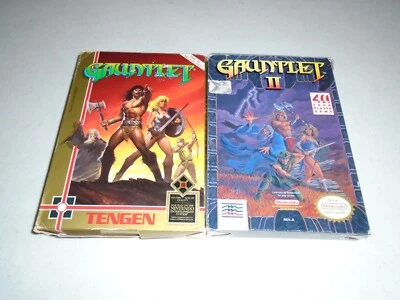 Gauntlet & Gauntlet II (1 y 2) ☆☆ CIB Completo (Nintendo) Juegos NES Foto 1 de 4