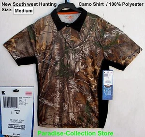 NEU SCHÖNES SOUTH WEST JAGD TARNHEMD 100 % POLYESTER GRÖSSE MEDIUM - Bild 1 von 12