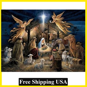 1000Pcs Jigsaw Puzzle for Adults 20X27" In The Manger Religious Jigsaw Puzzle - Picture 1 of 8