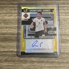 2021-22 Donruss Qatar Signature Series Mats Hummels #1/10 Auto Gold