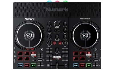 Numark Party Mix Live DJ Controller Built In Light Show Speakers Japón Tabletop - Imagen 1 de 4