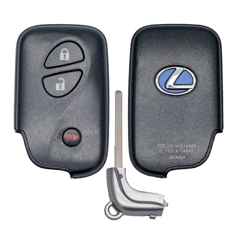 OEM LEXUS CT200H LLAVE INTELIGENTE PROXIMIDAD MANDO A DISTANCIA TRANSMISOR HYQ14AAB 1551A-14AAB Foto 1 de 4