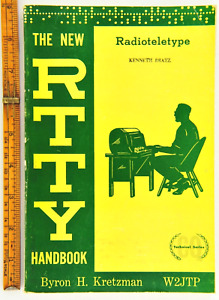The New RTTY Handbook by Bryan Kretzman, 1962 Paperback, Good