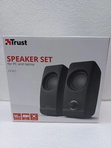CASSE ALTOPARLANTI PER COMPUTER AMPLIFICATI TRUST MODELLO REMO 16W USB - Foto 1 di 2