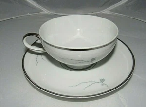 SET TAZZA E PIATTINO BEVANDE ARBOR ARGENTO BARONETTO BAVARESE ESCHENBACH GERMANIA - Foto 1 di 4