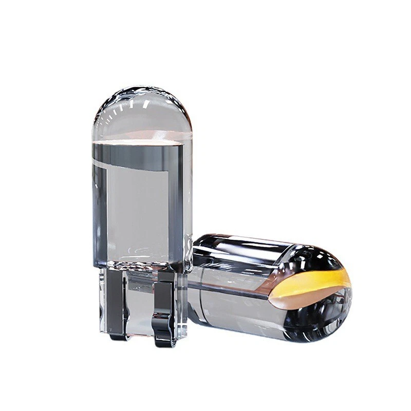 Car Width Indicator Light T10 Transparent LED Lamp COB High Brightness W5W - Изображение 1 из 1