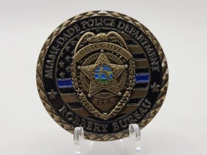 Miami Dade Police Department Robbery Bureau Police Challenge Coin - Picture 1 of 5