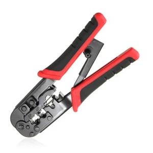 Network LAN Wire Crimp Connector Crimper Pliers Cable RJ45-8P8C Phone RJ11-6P6C - Picture 1 of 8
