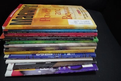 1994, 1995 & 2000 MACWORLD MAGAZINES, 12 EDITIONS!  Mostly Great condition! - Image 1 of 4