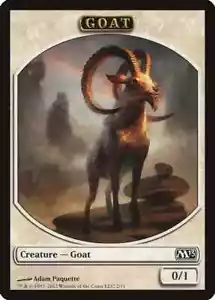 Goat Token Magic 2013 Light Play MTG Magic DNA GAMES - Picture 1 of 1