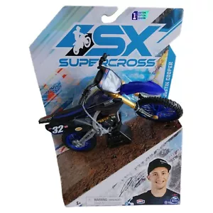 Supercross JUSTIN COOPER 1:10 Scale Collector Die-Cast Motorcycle Replica Toy - Picture 1 of 5