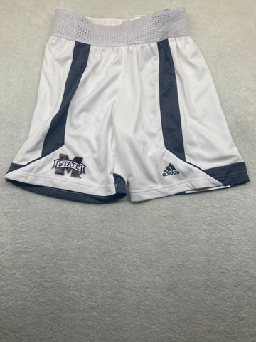 Adidas Mississippi state Basketball Shorts, Women's size Small, White, NEW Cover