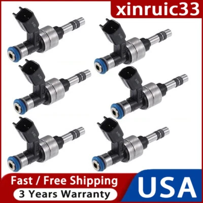 6x Inyectores de combustible para Buick Lacrosse 3,6 L 2013 2014 2015 2016 12634123 12642125 Foto 1 de 4