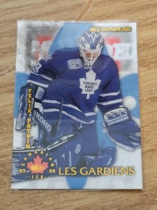 FELIX POTVIN 1997 98 Donruss Canadian Ice LES GARDIENS PROMO SAMPLE Leafs MINT