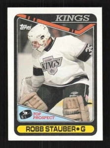 Robb Stauber  RC, TP 1990 Topps   Los Angeles Kings #181 - Picture 1 of 2