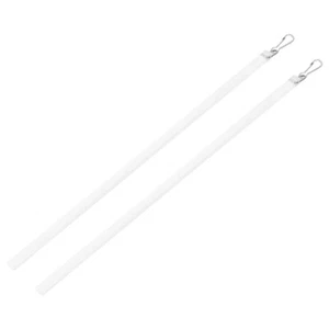 2 Pcs Curtain Accessories Replacement Vertical Blind Wand Window Tilt Rod - Picture 1 of 12