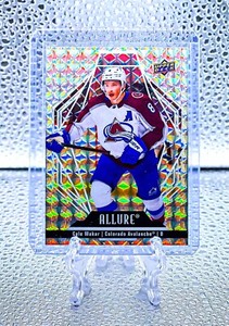 CALE MAKAR 2022 Upper Deck Allure #70 WHITE DIAMOND PARALLEL AVS FUTURE HOF