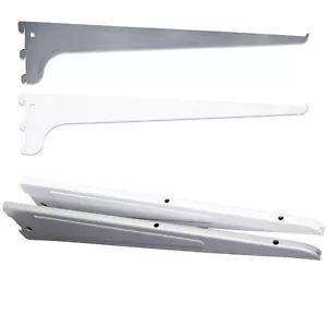 Regalträger 10 Stück Regalsystem für Wandschiene Regalwinkel Regalboden Regal - Bild 1 von 24