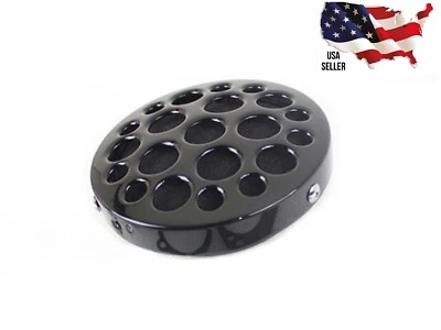 Limpiador de aire negro Harley 34-1419 Wyatt Gatling Dyna Touring Sportster Softail FX Foto 1 de 4