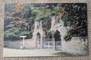 Croston Rectory Ruins near Chorley, Lancashire, Early Postcard - Picture 1 of 2