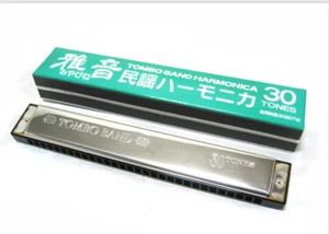 TOMBO harmonica Japanese folk song minor pentatonics "Miyabine" Made in Japan - Picture 1 of 2