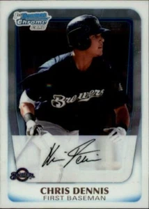 A0151- 2011 Bowman Chrome Prospects BB Karten 1-220 -du Pick- 15 + Gratis US - Bild 1 von 412