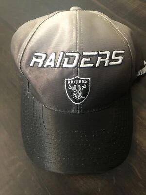 De colección Raiders Team NFL Parche Sombrero Gorra Ombre Desteñido Puma Auténtico Pro-Line Foto 1 de 4