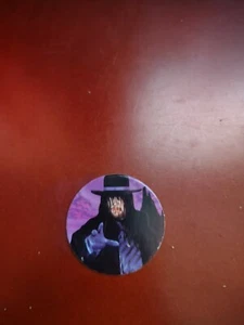 1995 WWE/WWF TITAN SPORTS "UNDERTAKER" WRESTLING POG/MILKCAP/MATCAP - V/G Cond - Picture 1 of 2