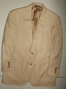 BROOKS BROTHERS 1818 MADISON Mens 2 BUTTON WOOL SportsCoat 38R V685 - Picture 1 of 3