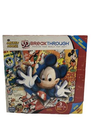 Mega rompecabezas de Mickey Mouse de Disney 3D Break Through Foto 1 de 4