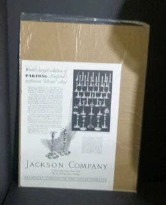 1930 Haus & Garten Zeitschrift Anzeige Jackson Company Wohnkultur prominente Familien  - Bild 1 von 6