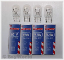 Produktbild - 4 St. W21W 12V Glassockel Birne W3x16d TEC-Parts Beleuchtung 12911 Glühlampe TOP