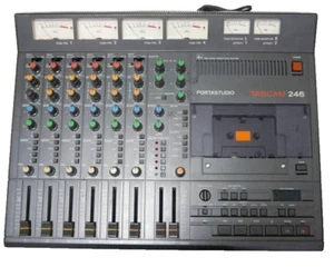 Tascam Portastudio 246 4 Track Cassette 6ch Mixer Tested and Maintained Used - Picture 1 of 11