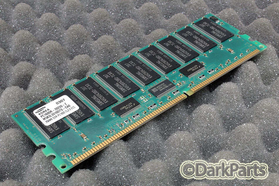 Samsung M383L3310DTS-CA0 256MB Memory RAM PC1600R-20220-Z - Image 1 of 1