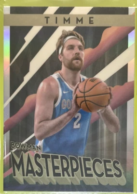 2022-23 Bowman University Best Drew Timme Bowman Masterpieces #BM-5 - Image 1 of 2