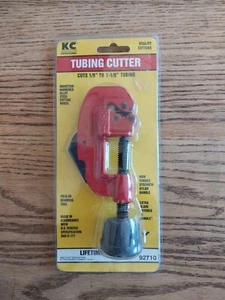 New Sealed KC PRO Pipe Cutter 1/8" - 1  1/2" Plumbing Tube Cutter 92710  - Picture 1 of 2
