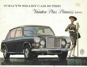 1964 Vanden Plas Princess 1100 sales catalog from the dealer's shelf - Picture 1 of 1