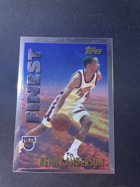 1995-96 NBA Hoops Buzzer Beater Kenny Anderson New Jersey Nets #218 Card