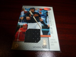 2002 GERONIMO GIL #153 Leaf Certified New Generation ROOKIE #494/500