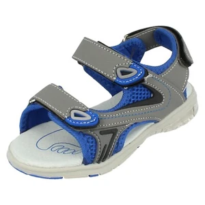 Sandalias de gancho y bucle para niños N0R055/N0R068 por reflejo/punto en precio de venta £14.99 - Imagen 1 de 11