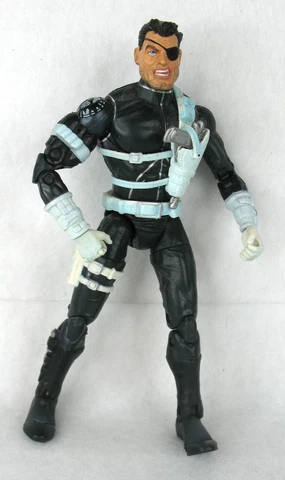 Toybiz Marvel Legends Series 5 Nick Fury 6” Scale Action Figure Cover