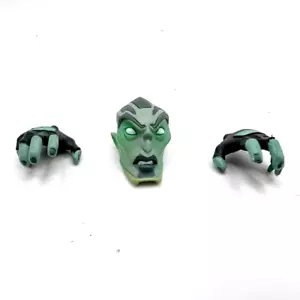 Hellboy Abe Sapien Head Hands 6" Action Figure Custom Fodder Accessory Mezco - Picture 1 of 2