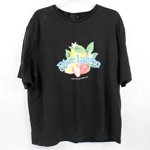 H&M Camiseta Gráfica Negra Azul Laguna Talla XL Para Mujer - Imagen 1 de 5